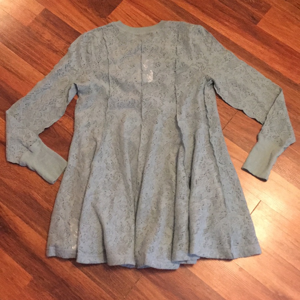 Free People Astral Sea Coffee in the Morning Tunic - Picture 6 of 8